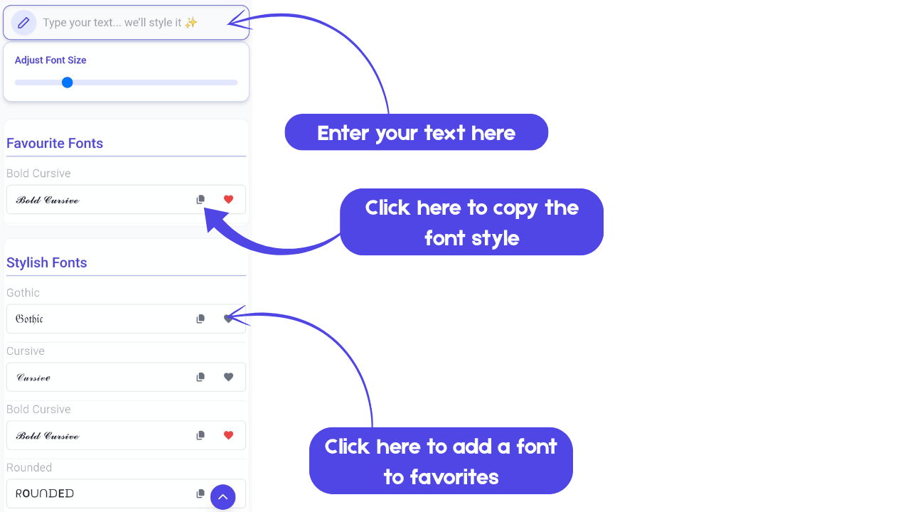 How to Use Our Font Changer?